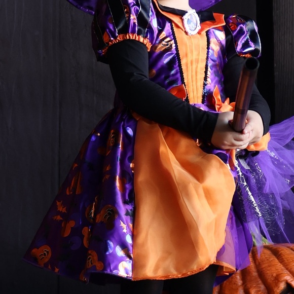 Kids Halloween Costume - Purple and Orange - Picture 4 of 6